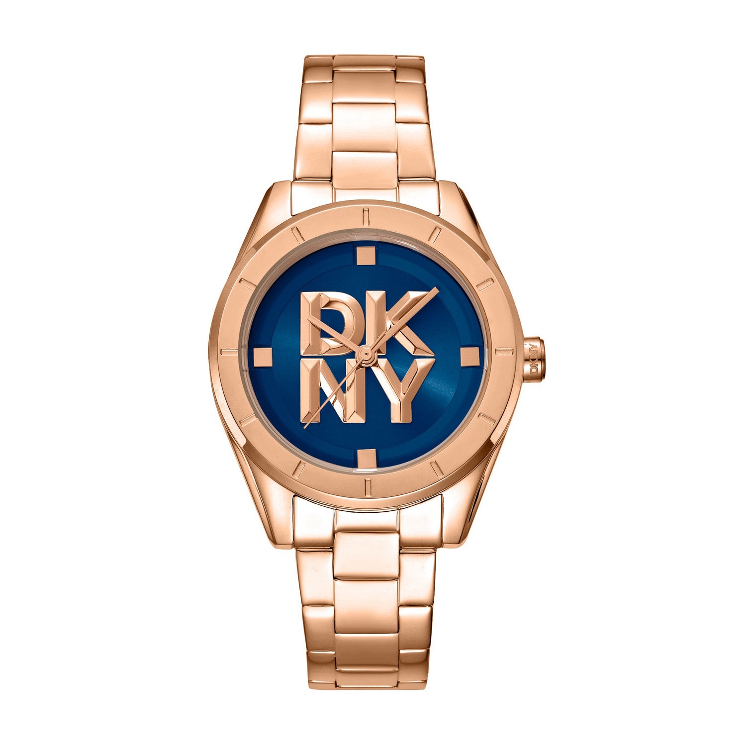 DKNY Chambers Midi Analog Blue Round Dial Women's Watch - DK1L016M0075