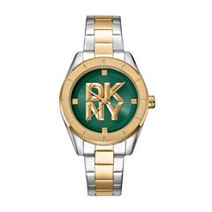 DKNY Chambers Midi Analog Green Round Dial Women's Watch - DK1L016M0095
