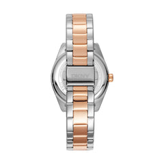 DKNY Chambers Midi Analog Silver Round Dial Women's Watch - DK1L016M0105