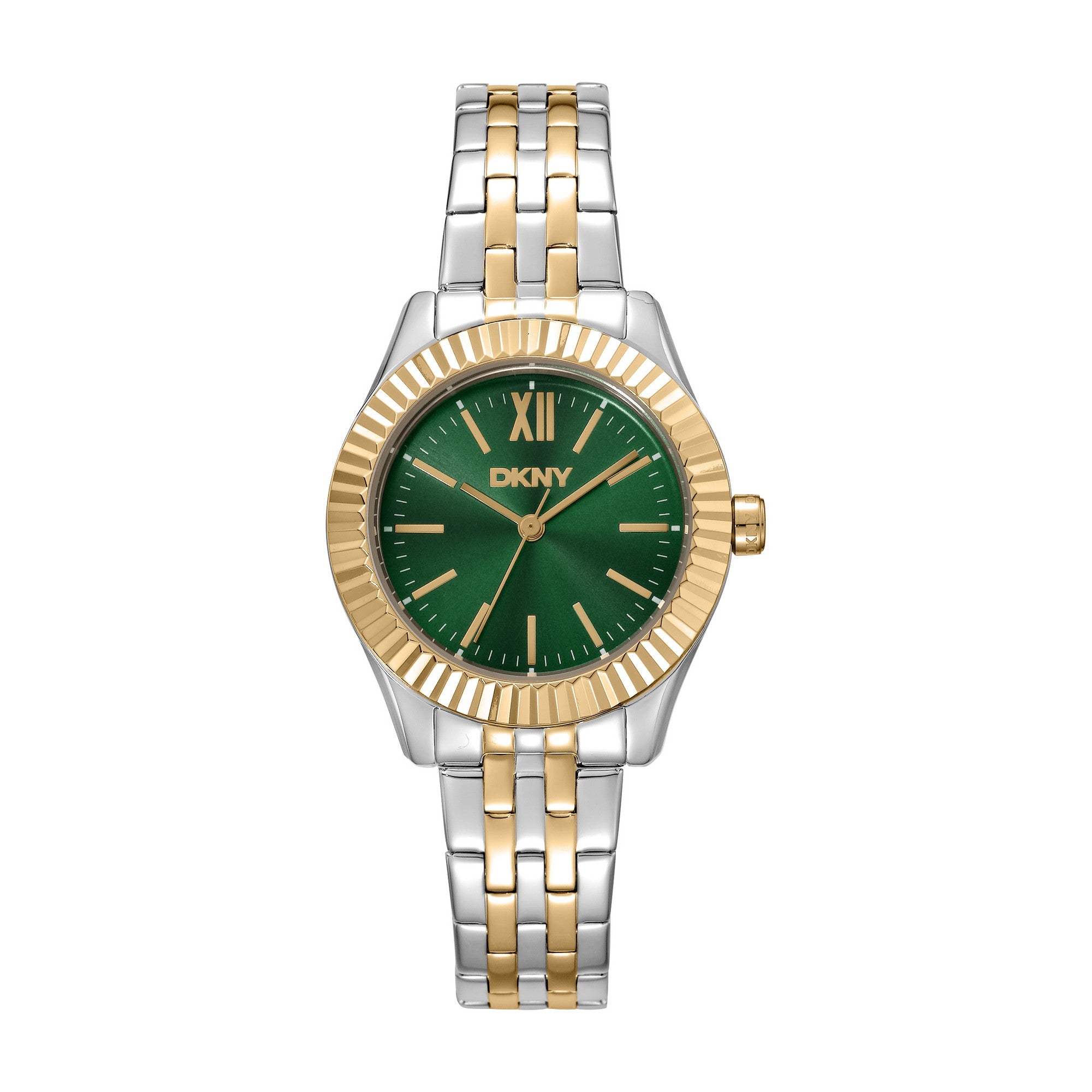 DKNY Everyday Analog Dark Green Round Dial Women's Watch - DK1L017M1095