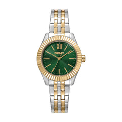 DKNY Everyday Analog Dark Green Round Dial Women's Watch - DK1L017M1095