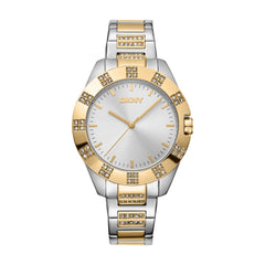 DKNY Park Ave Glitz  Analog Silver Round Dial Women's Watch - DK1L019M0055