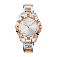 DKNY Park Ave Glitz  Analog Silver Round Dial Women's Watch - DK1L019M0075