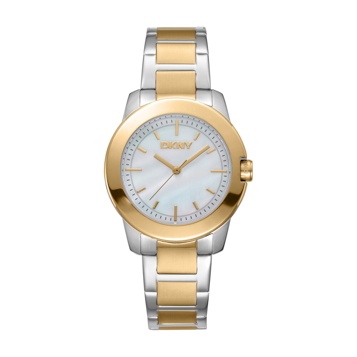 DKNY Park Ave Midi Analog White Round Dial Women's Watch - DK1L020M0065