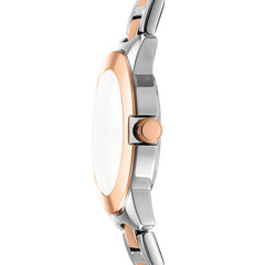 DKNY Park Ave Logo Analog Silver Round Dial Women's Watch - DK1L021M0095