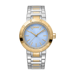 DKNY Eastside Logo Analog Blue Round Dial Women's Watch - DK1L023M0065