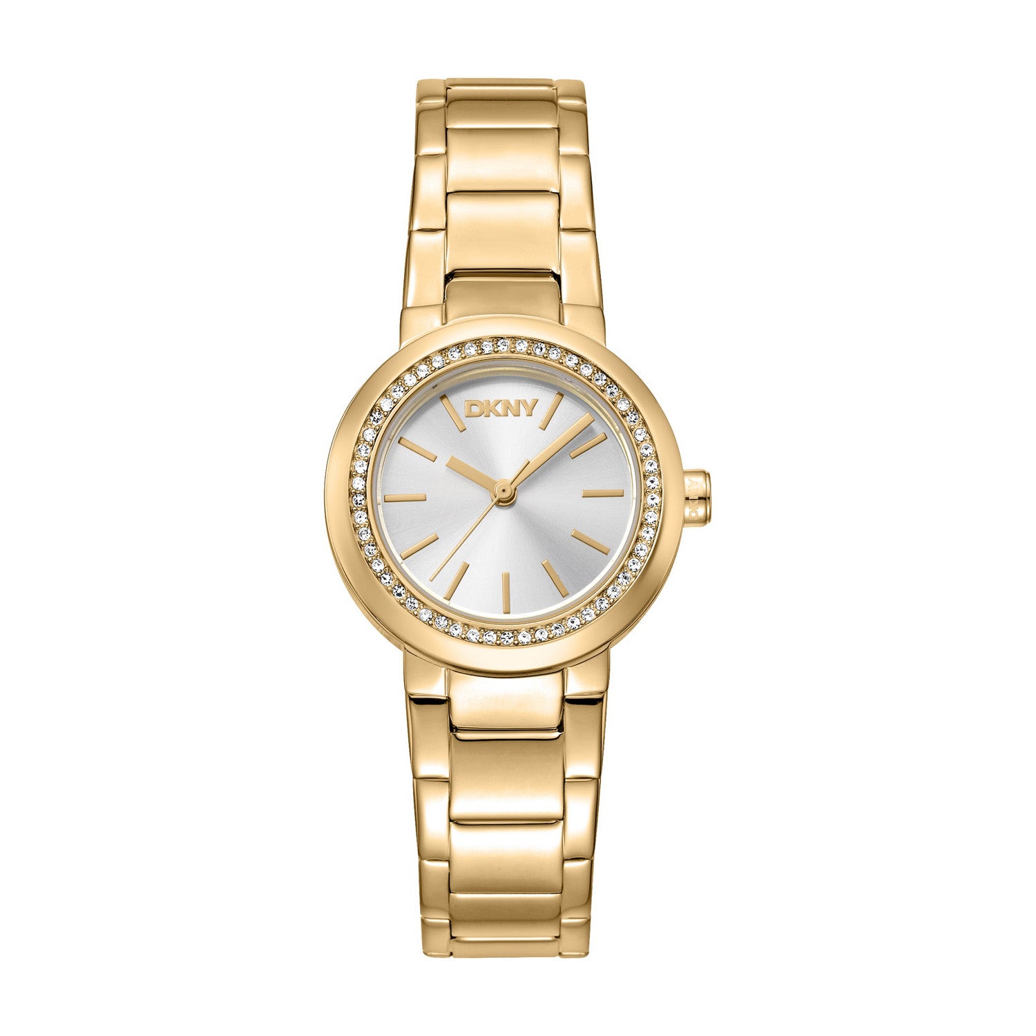 DKNY Eastside Mini Analog Silver Round Dial Women's Watch - DK1L024M0135