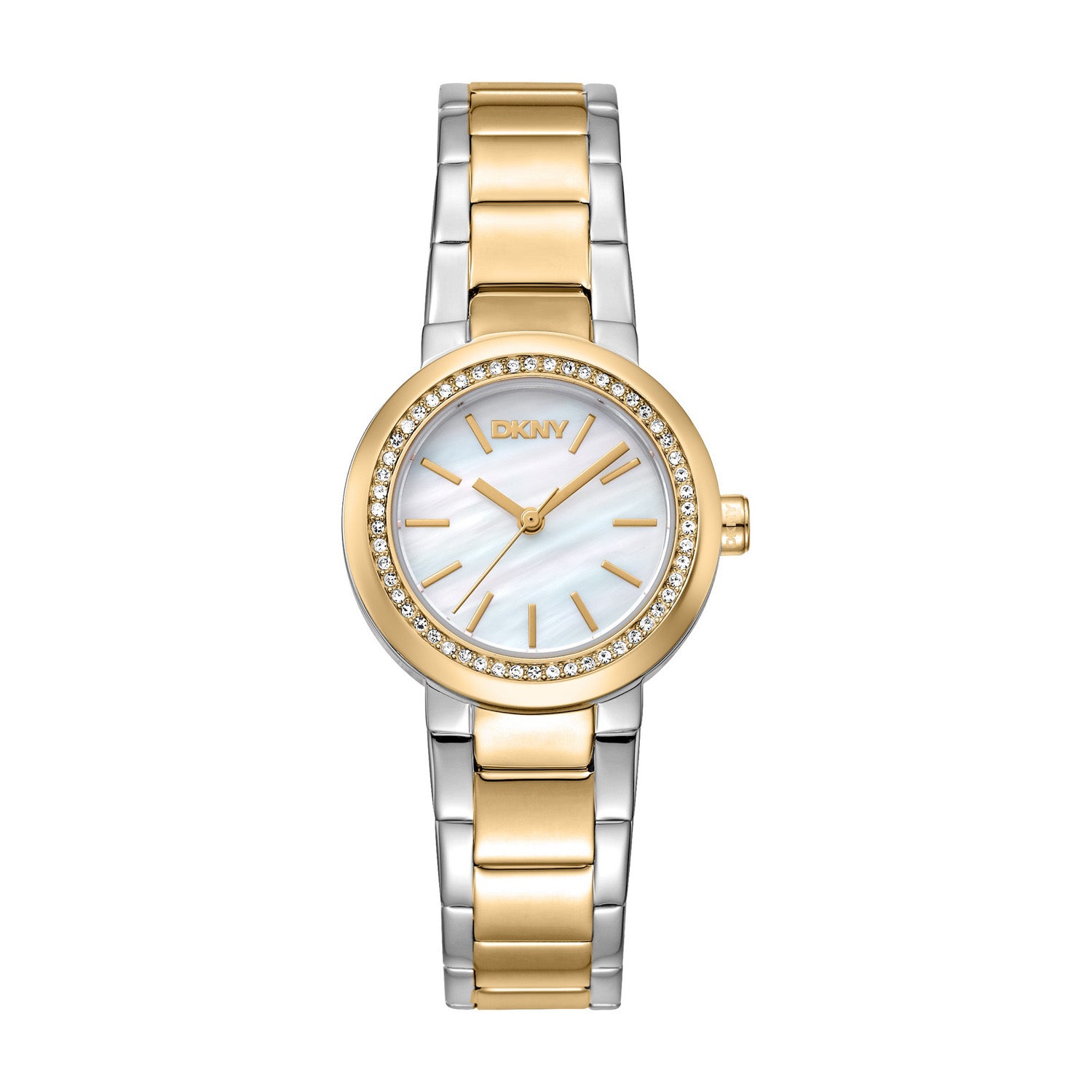 DKNY Eastside Mini Analog White Round Dial Women's Watch - DK1L024M0155