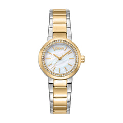 DKNY Eastside Mini Analog White Round Dial Women's Watch - DK1L024M0155