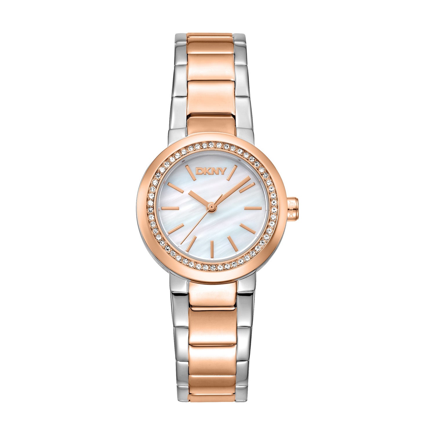 DKNY Eastside Mini Analog White Round Dial Women's Watch - DK1L024M0175