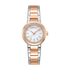 DKNY Eastside Mini Analog White Round Dial Women's Watch - DK1L024M0175