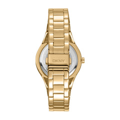 DKNY DK1L025 Analog Silver Round Dial Women's Watch - DK1L025M0045