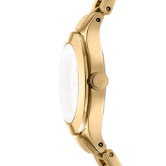DKNY Parsons Midi Analog Champagne Round Dial Women's Watch - DK1L026M0035
