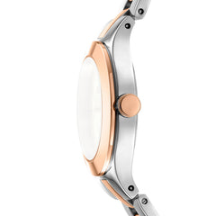 DKNY Parsons Midi Analog Silver Round Dial Women's Watch - DK1L026M0075