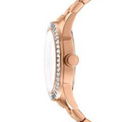 DKNY Nolita Multi Glitz  Multifunction Rose Gold Round Dial Women's Watch - DK1L027M0065