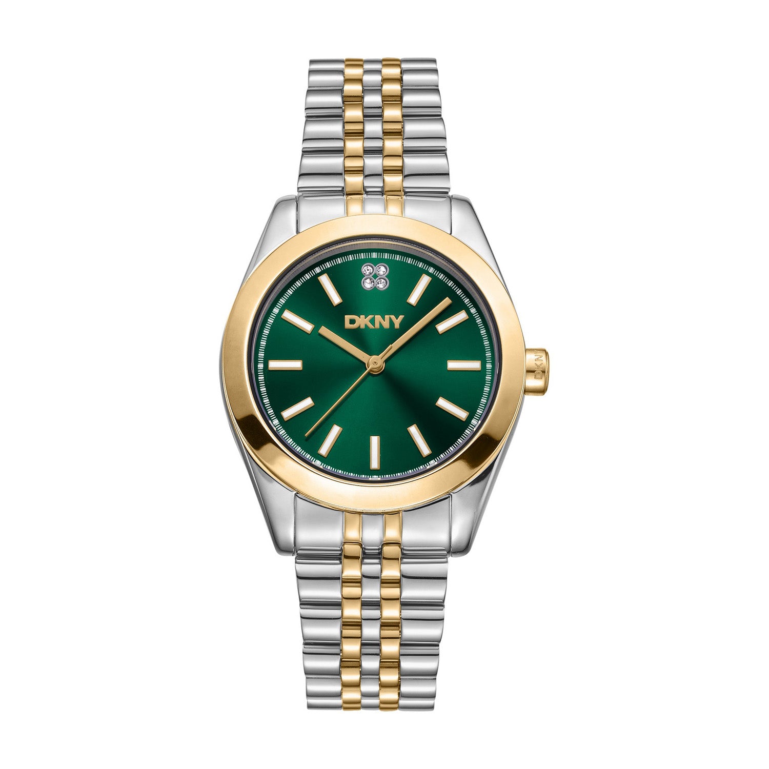 DKNY Nolita Midi Analog Dark Green Round Dial Women's Watch - DK1L029M0085