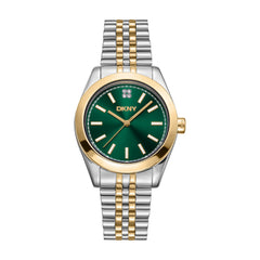 DKNY Nolita Midi Analog Dark Green Round Dial Women's Watch - DK1L029M0085
