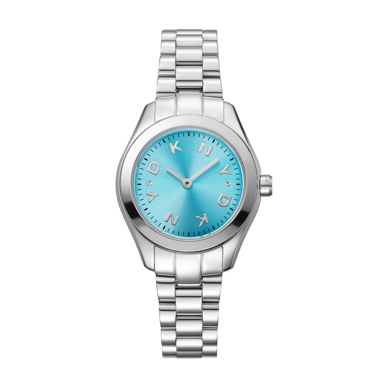 DKNY Astoria Logo Analog Blue Round Dial Women's Watch - DK1L033M0055