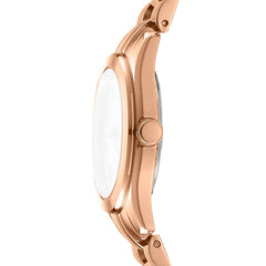 DKNY Astoria Logo Analog White Round Dial Women's Watch - DK1L033M0075