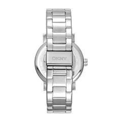 DKNY Soho Maxi Analog Silver Round Dial Women's Watch - DK1L034M0035