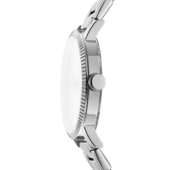 DKNY Soho Maxi Analog Silver Round Dial Women's Watch - DK1L034M0035