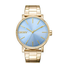 DKNY Soho Maxi Analog Light Blue Round Dial Women's Watch - DK1L034M0055