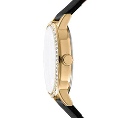 DKNY Soho Logo Analog Silver Round Dial Women's Watch - DK1L035L0025