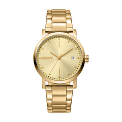 DKNY Soho Midi Analog Champagne Round Dial Women's Watch - DK1L036M0065