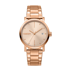 DKNY Soho Midi Analog Rose Gold Round Dial Women's Watch - DK1L036M0075