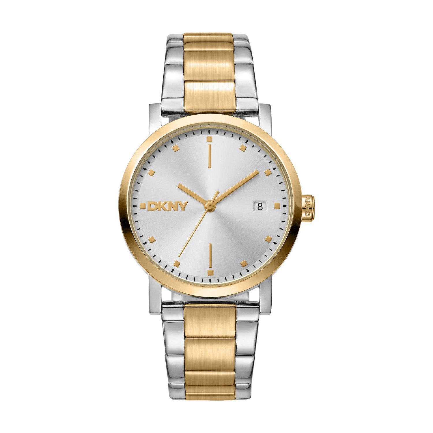 DKNY Soho Midi Analog Silver Round Dial Women's Watch - DK1L036M0085