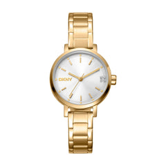 DKNY Soho Glitz Analog Silver Round Dial Women's Watch - DK1L038M0055