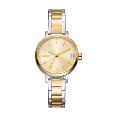 DKNY Soho Glitz Analog Champagne Round Dial Women's Watch - DK1L038M0075