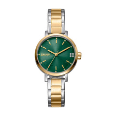 DKNY Soho Glitz Analog Green Round Dial Women's Watch - DK1L038M0085