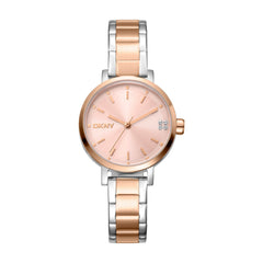 DKNY Soho Glitz Analog Rose Gold Round Dial Women's Watch - DK1L038M0095