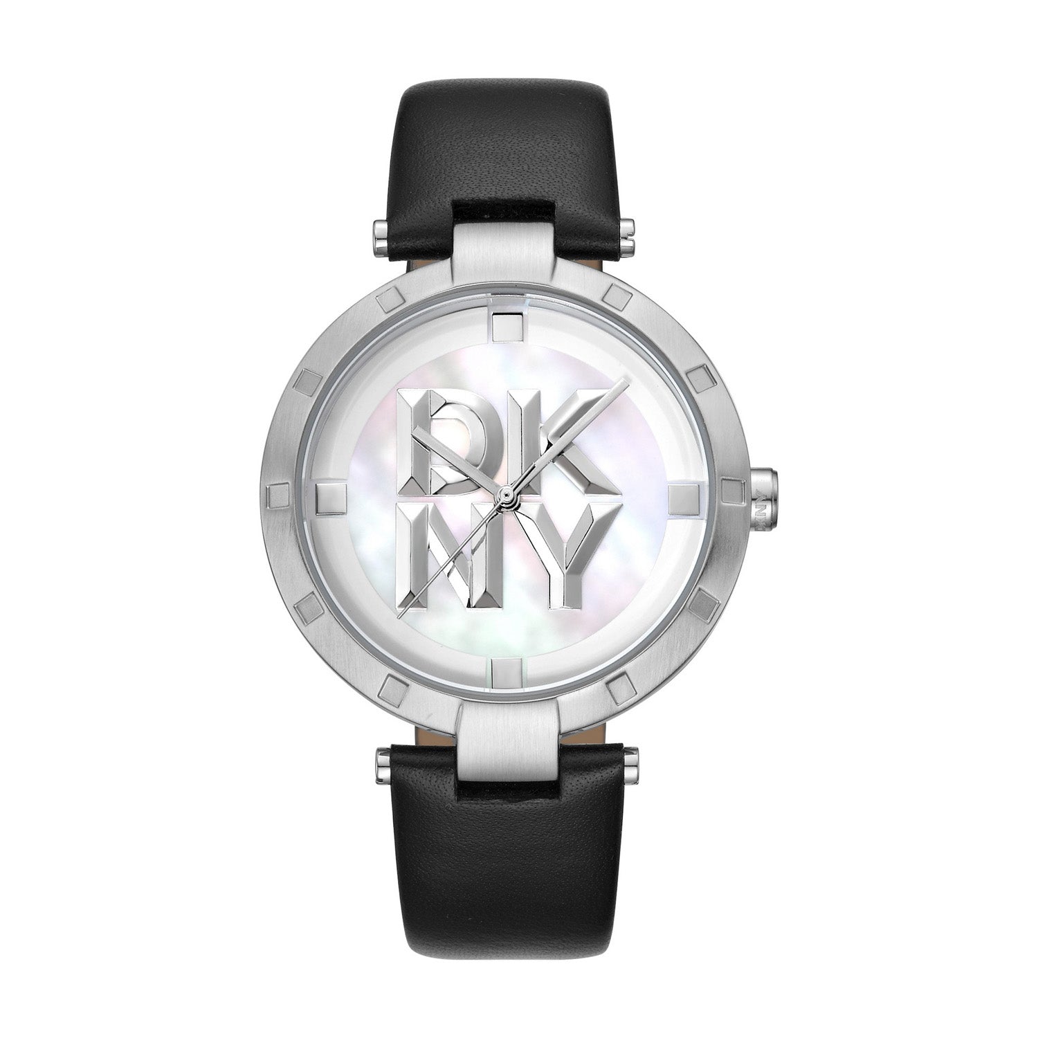 DKNY Essential Logo Analog White Round Dial Women's Watch - DK1L041L0015