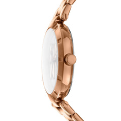 DKNY Essential Logo Analog Silver Round Dial Women's Watch - DK1L041M0075