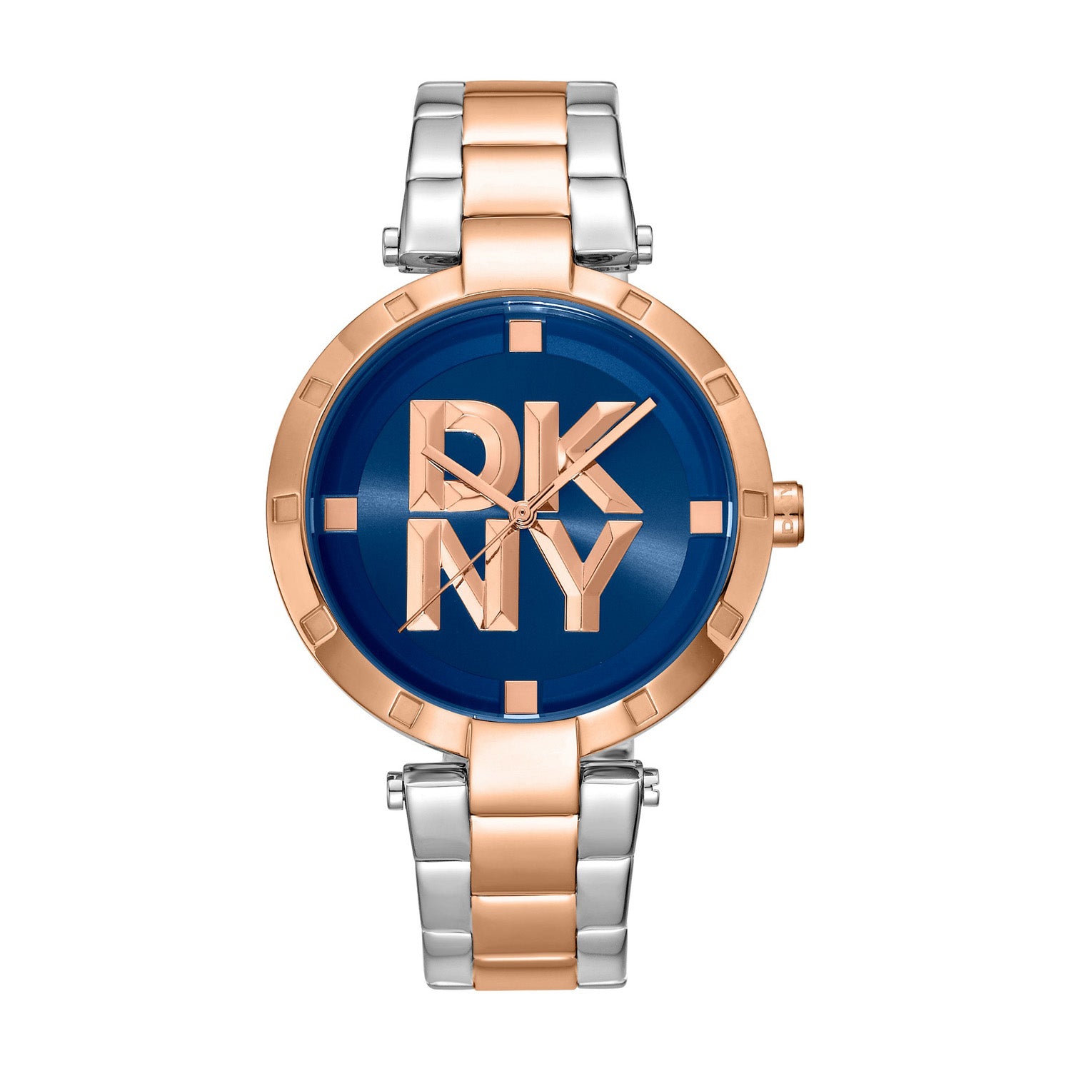 DKNY Essential Logo Analog Blue Round Dial Women's Watch - DK1L041M0095