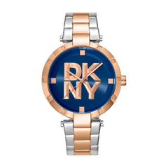 DKNY Essential Logo Analog Blue Round Dial Women's Watch - DK1L041M0095