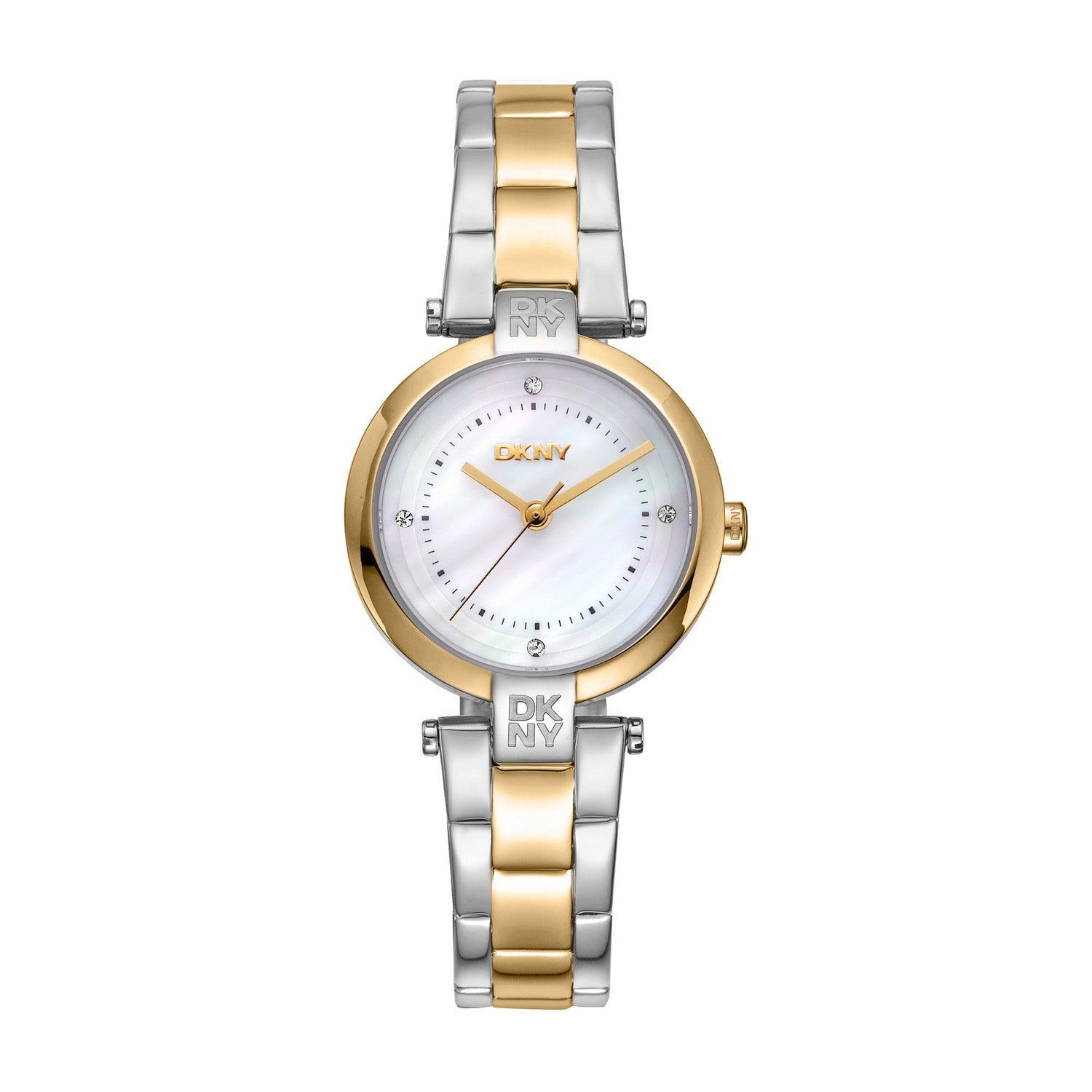 DKNY Essential Mini Analog White Round Dial Women's Watch - DK1L043M0075