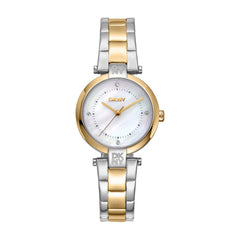 DKNY Essential Mini Analog White Round Dial Women's Watch - DK1L043M0075