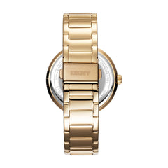 DKNY Downtown Glitz  Multifunction Silver Round Dial Women's Watch - DK1L044M0055