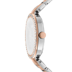 DKNY Downtown Glitz  Multifunction Silver Round Dial Women's Watch - DK1L044M0095
