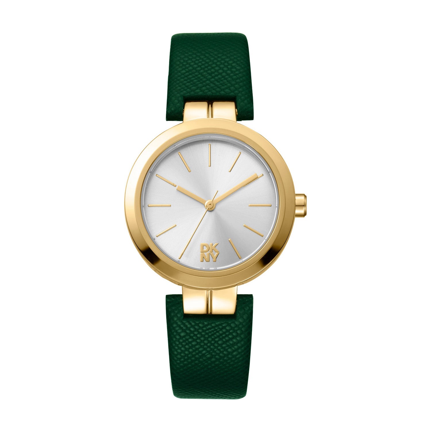 DKNY Downtown Midi Analog Silver Round Dial Women's Watch - DK1L045L0025