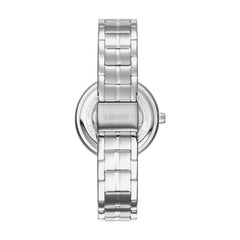 DKNY Downtown Midi Analog Silver Round Dial Women's Watch - DK1L045M0035
