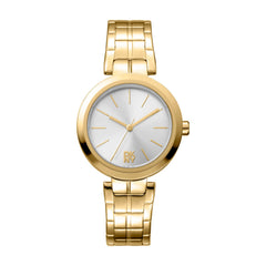 DKNY Downtown Midi Analog Silver Round Dial Women's Watch - DK1L045M0055