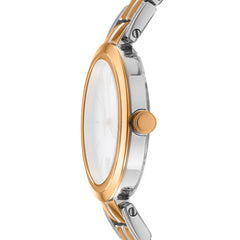 DKNY Downtown Midi Analog Silver Round Dial Women's Watch - DK1L045M0085