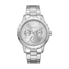 DKNY Park Ave Multi Multifunction Silver Round Dial Women's Watch - DK1L054M0035