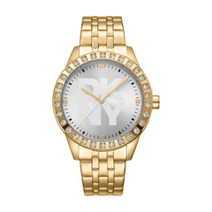 DKNY Parsons Glitz Analog Silver Round Dial Women's Watch - DK1L059M0055
