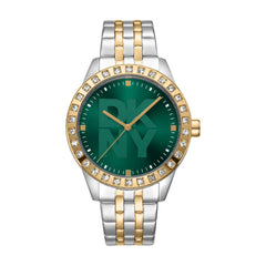 DKNY Parsons Glitz Analog Green Round Dial Women's Watch - DK1L059M0075