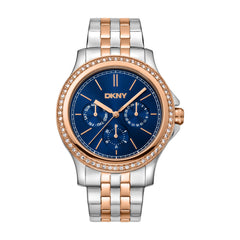 DKNY Nolita Multi Glitz Multifunction Blue Round Dial Women's Watch - DK1L064M0095